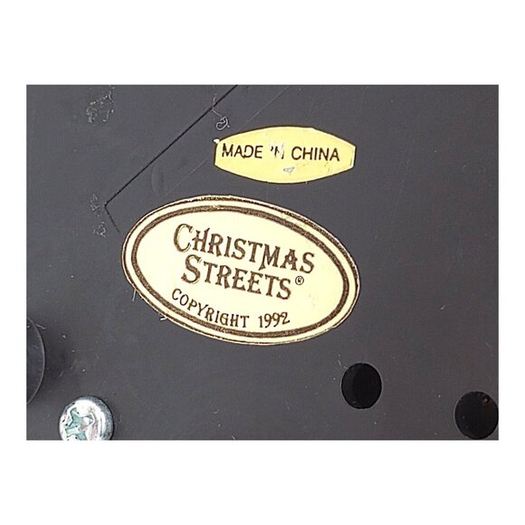 Thomas Nast Inventor Of The American Santa Musical 1992 Christmas Streets Vtg - Picture 14 of 16